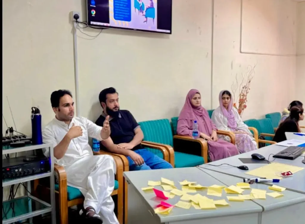 Mental health professional working at The Mind Cares office in Mansehra and Abbottabad providing counseling services